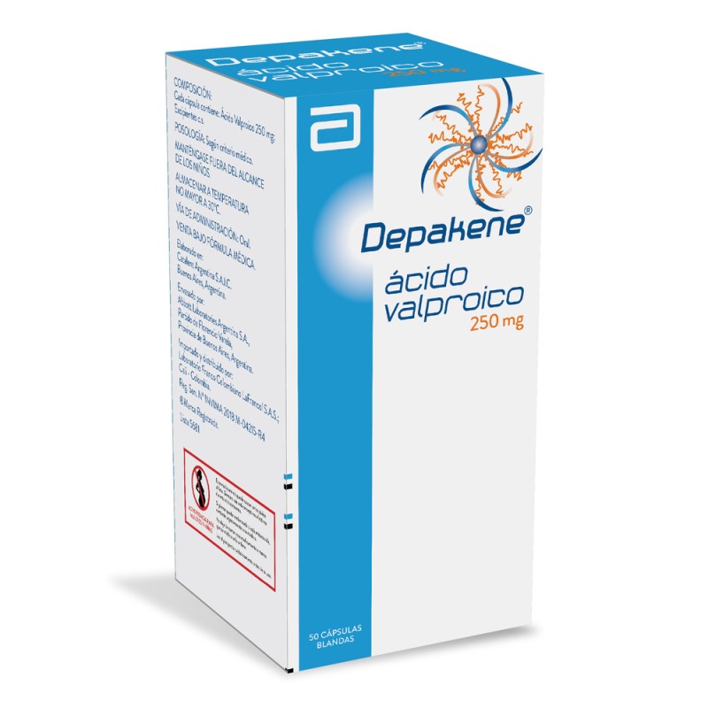 Depakene 50 Capsulas