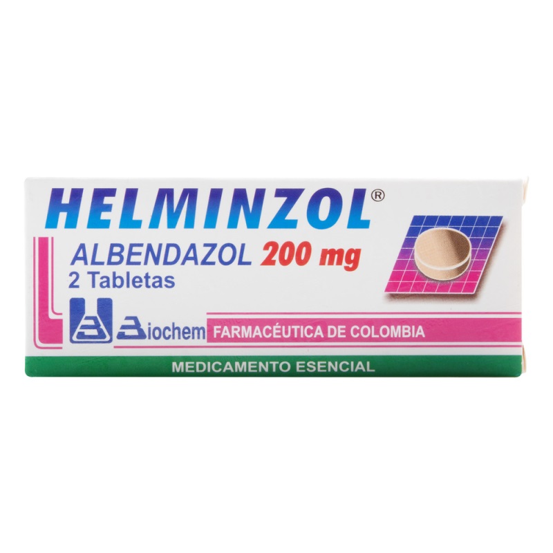 Helminzol 2 Tabletas