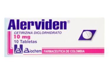 Alerviden 10 Mg 10 Tabletas