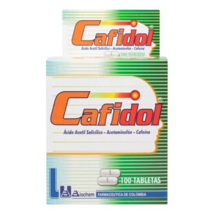 Cafidol 100 Tabletas