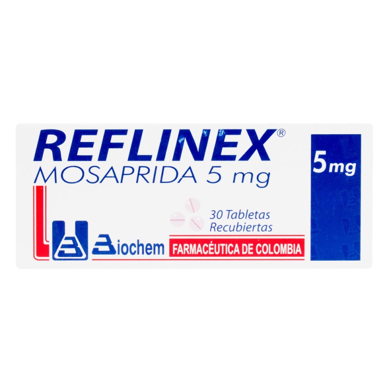 Reflinex 5 Mg 30 Tbs