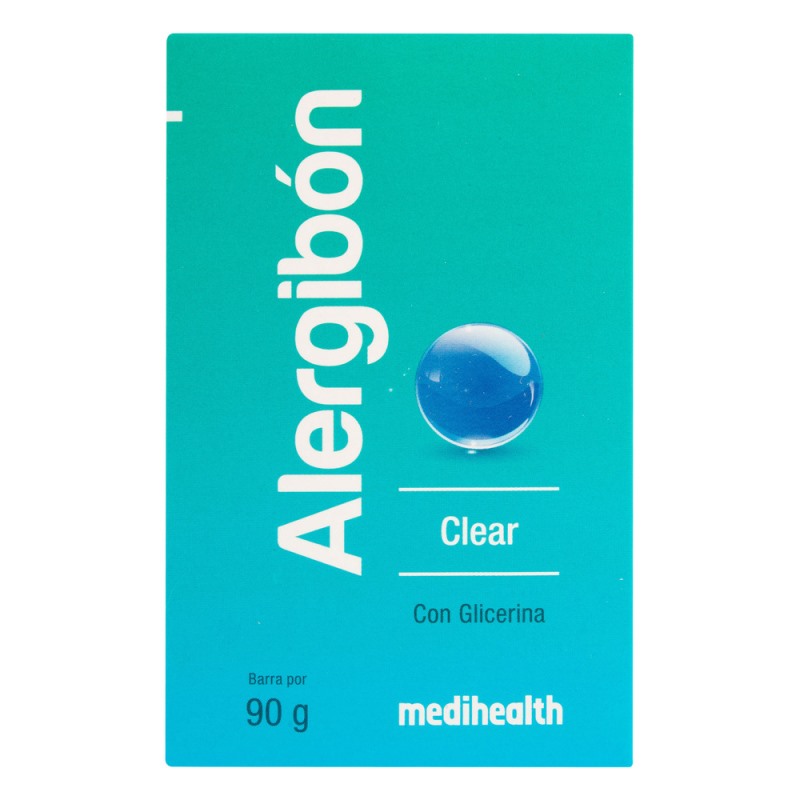 Jabon Alergibon Clear Glicerina 90 Gr
