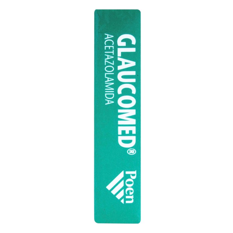 Glaucomed 250 Mg 10 Tabletas