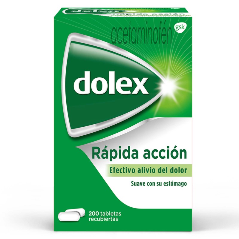 Dolex 500 Mg 200 Tabletas (A)