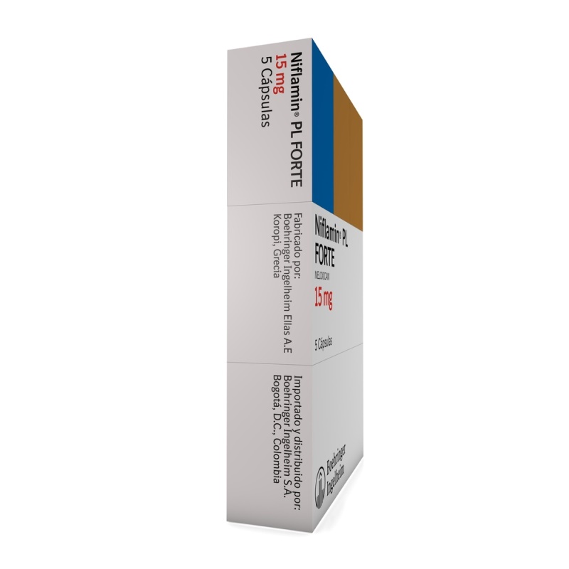 Niflamin Pl Forte 15 Mg 5 Capsulas