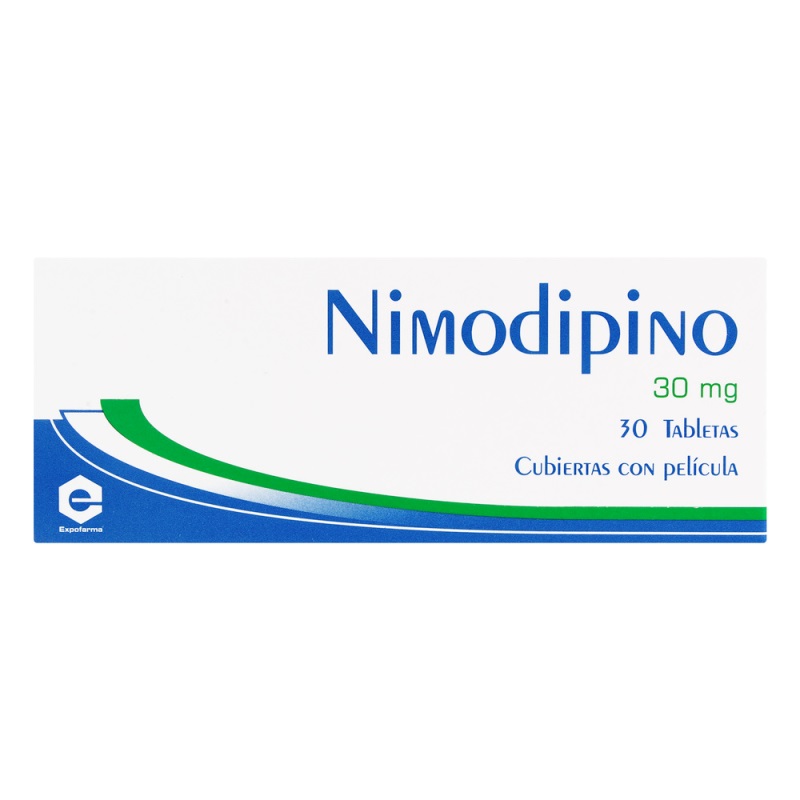Nimodipino 30 Mg 30 Tabletas Ex
