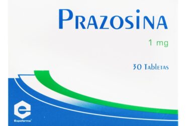 Prazosina 1 Mg 30 Tabletas Ex