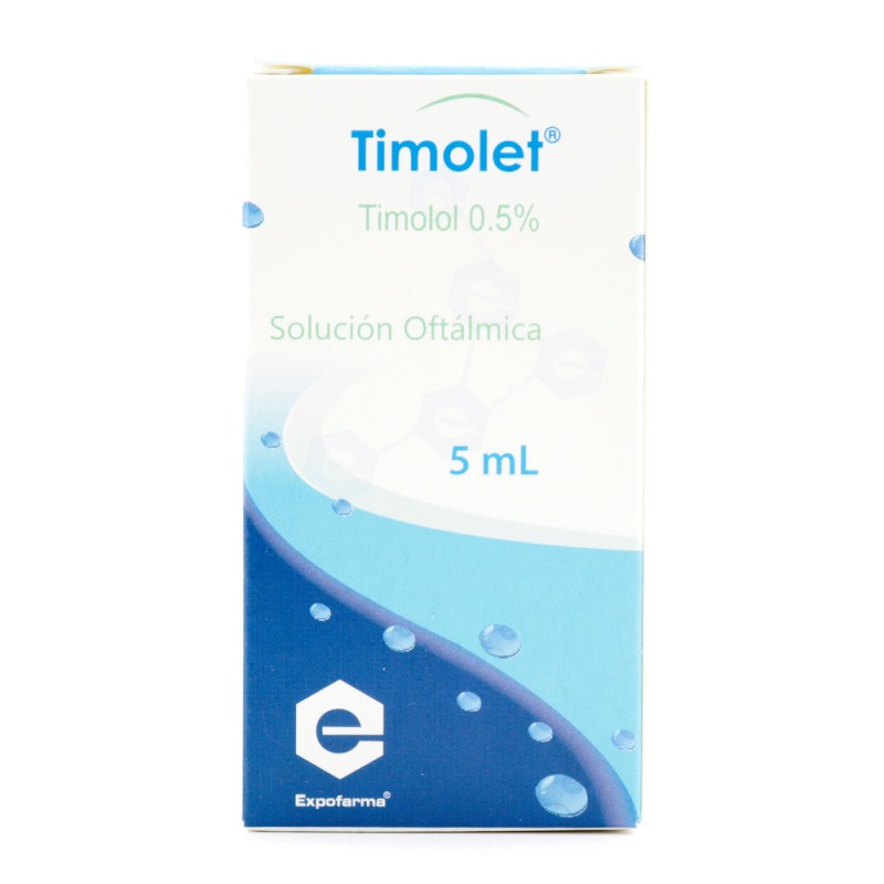 Timolol Maleato 05% Gotas Oftal5 Ml Ex