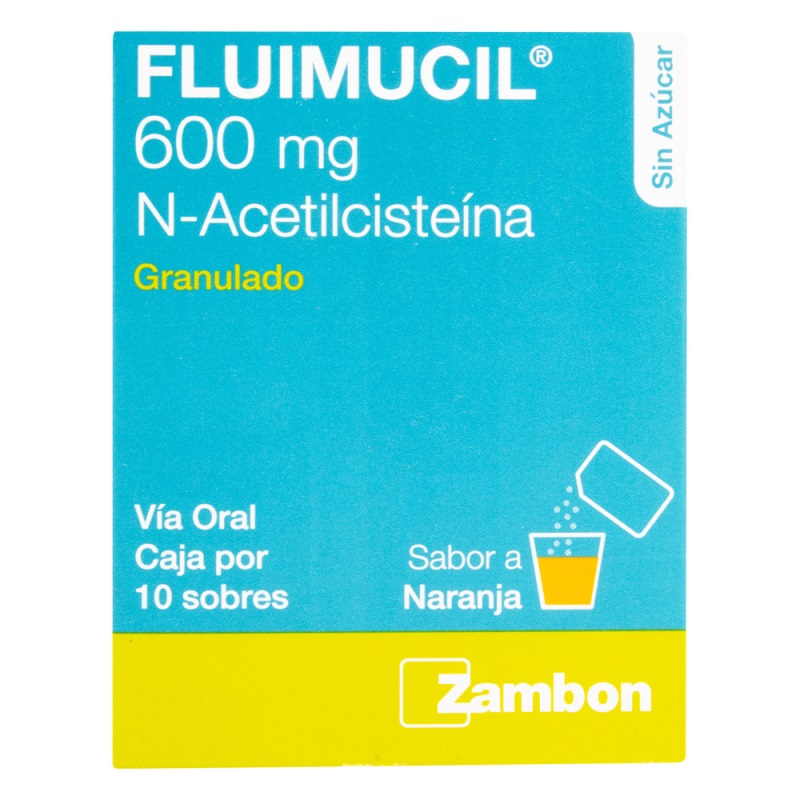 Fluimucil 600 Mg 10 Sbs