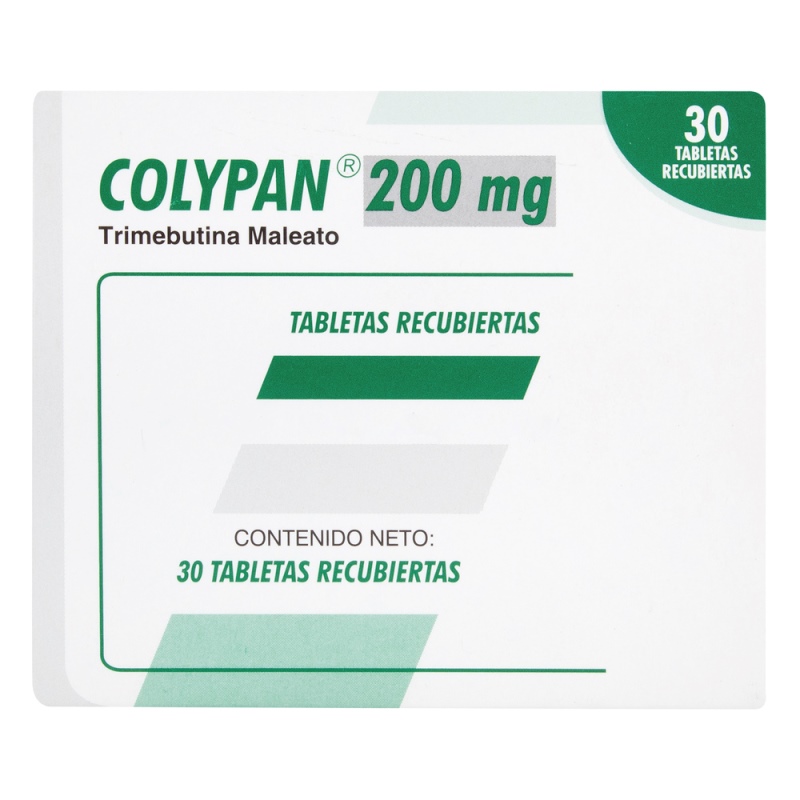 Colypan 200 Mg 30 Tabletas (3%+)(Pae)