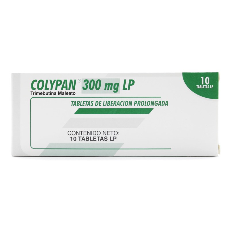 Colypan 300 Mg 10 Tabletas