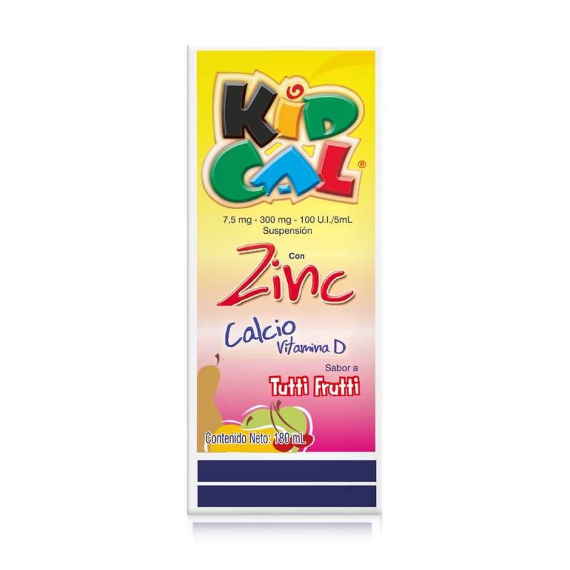 Kidcal Susp180 Ml Tutifrutti (3%+)(Pae)