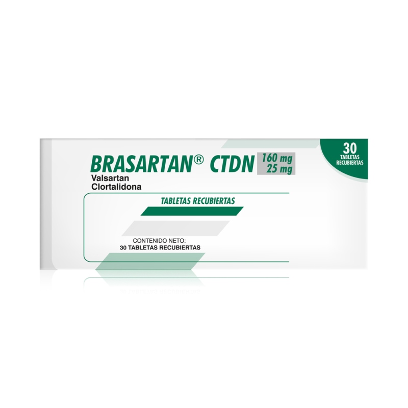 Brasartan Ctdn 160/25Mg 30 Tbs