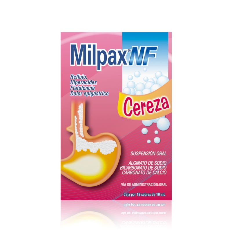 Milpax Nf Cereza Sachet 10 Ml 12 Sbs