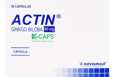 Actin 80 Mg 30 Tabletas (A)