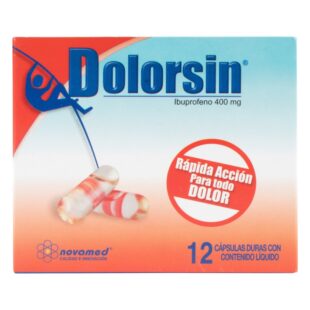 Dolorsin 400 Mg 12 Capsulas