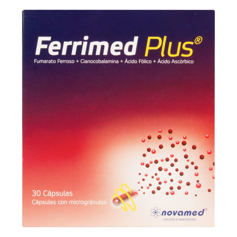 Ferrimed Plus 30 Capsulas(3%+)(Pae)