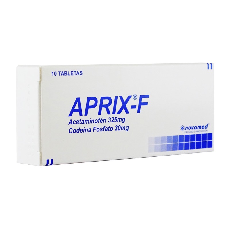 Aprix F 325/30 Mg 10 Tabletas