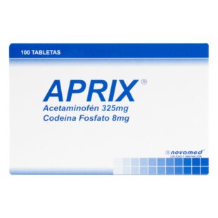 Aprix 325/8 Mg 100 Tabletas (A)