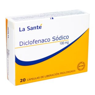Diclofenaco Retard 100 Mg 20 Capsulas