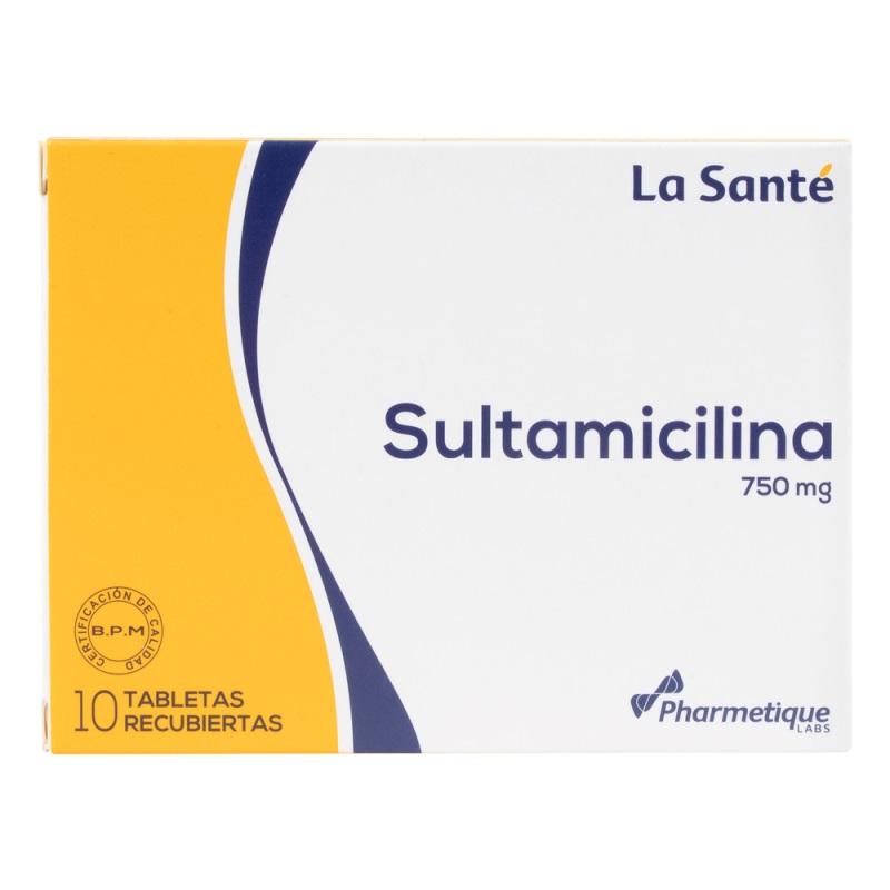 Sultamicilina 750 Mg 10 Tbs Ls(3%+)(Pae)