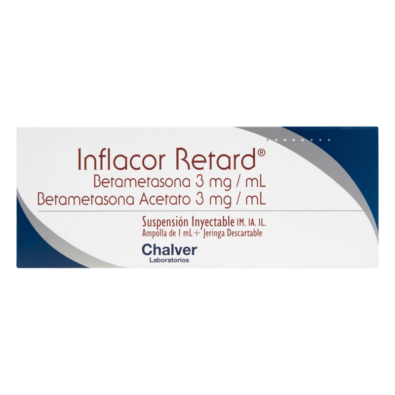 Inflacor Retard 3+3 Mg 1 Ml Ampolla