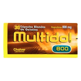 Multidol 800 Mg 30 Capblanda Gelatinosa