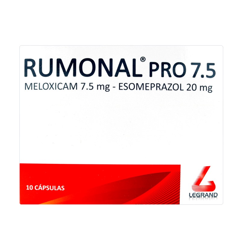 Rumonal Pro 75 Mg 10 Capsulas