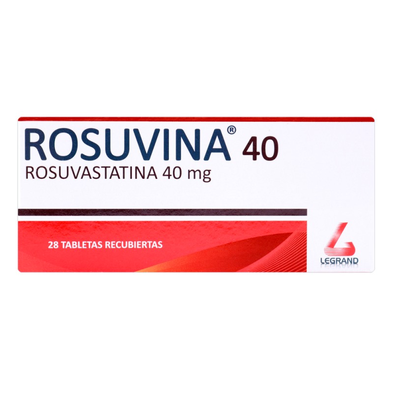 Rosuvina 40 Mg 28 Tabletas (A)