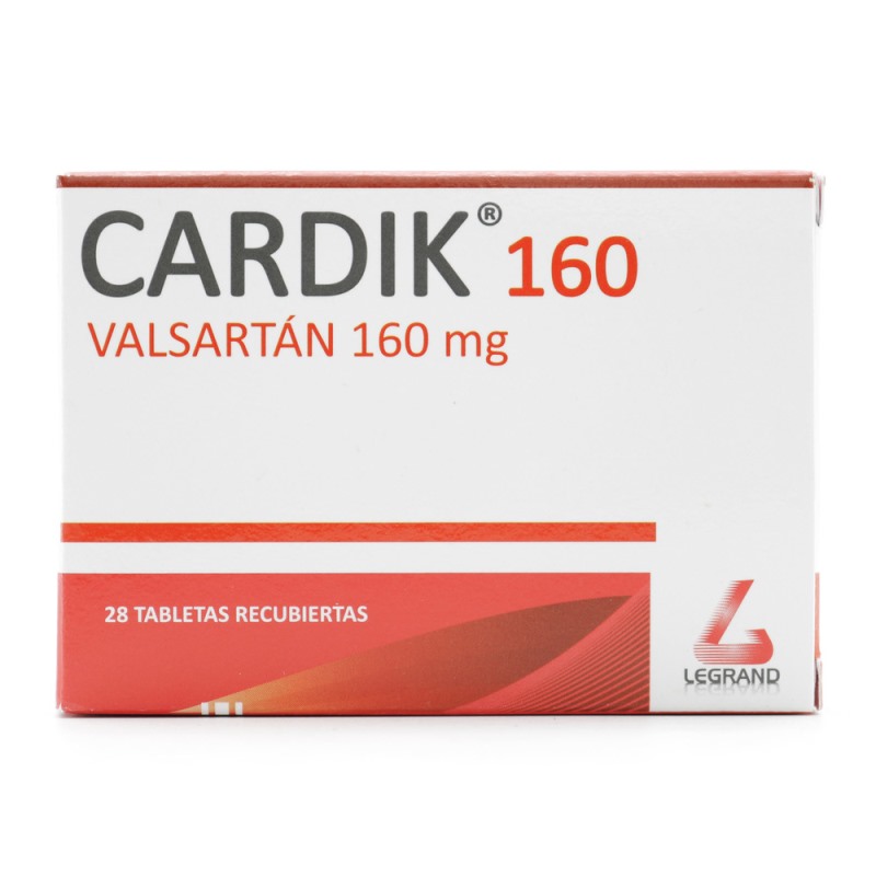 Cardik 160 Mg 28 Tabletas (A)