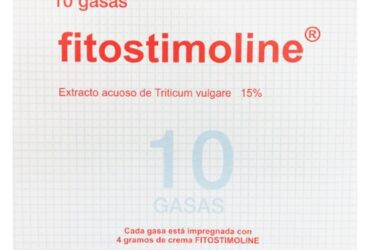 Fitostimoline Gas10X10 10U(A)(3%+)(Pae)