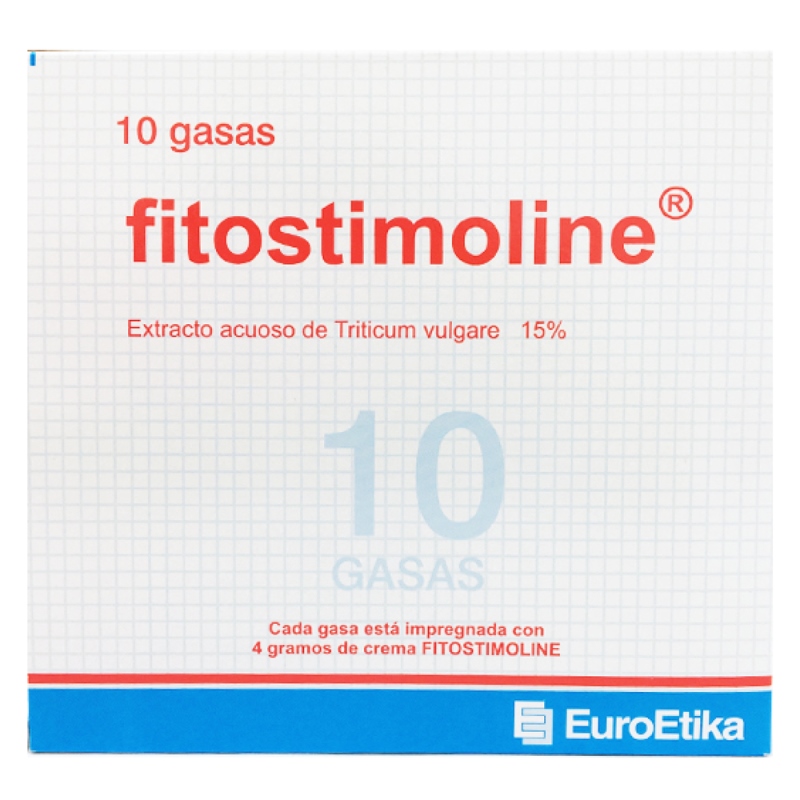 Fitostimoline Gas10X10 10U(A)(3%+)(Pae)