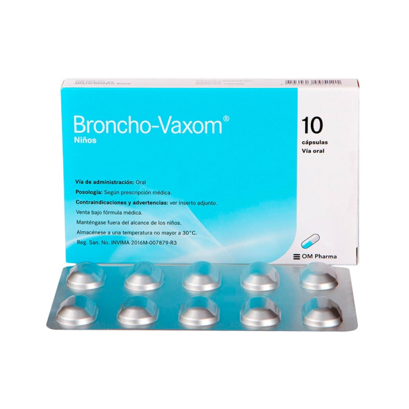Broncho-Vaxom Ninos 10 Cap (3%+)(Pae)
