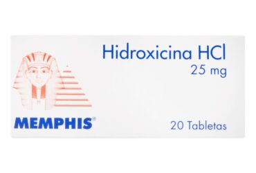 Hidroxicina 25 Mg 20 Tabletas Mp