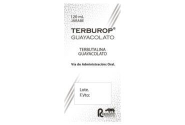 Terburop Guayacolato Jarabe 120 Ml