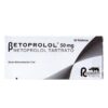 Betoprolol (Metoprolol) 50 Mg 30 Tabletas