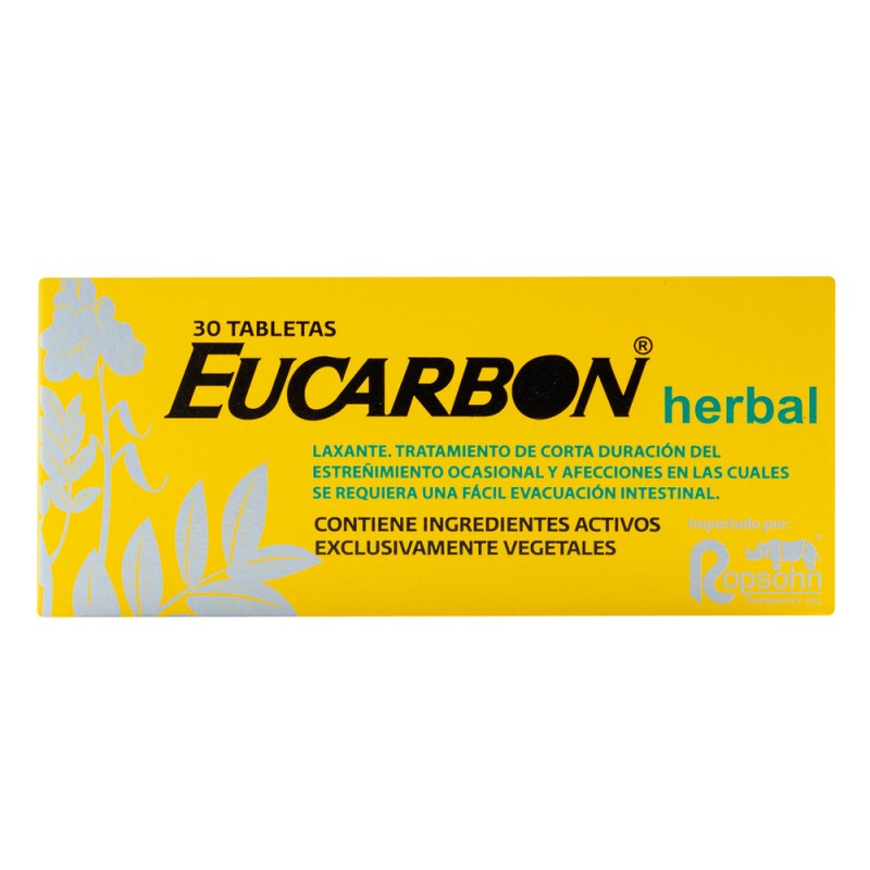 Eucarbon Herbal 30 Tabletas