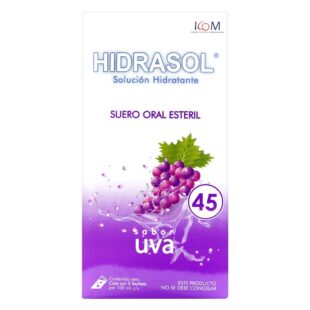 Hidrasol 45 Uva Bolsa 100 Ml 5 Und Icom
