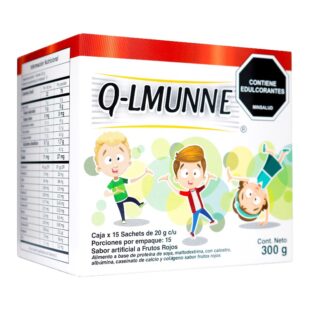 Q-Lmunne Frutos Rojos Caja X 15 Sbs Icom