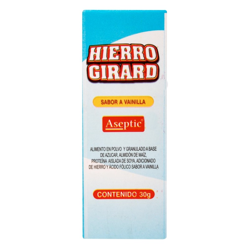 Hierro Girard Vainilla 30 Gr