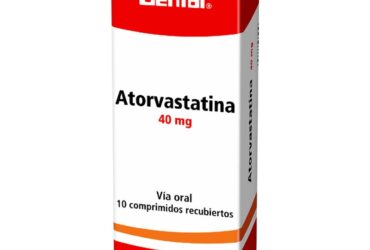 Atorvastatina 40 Mg 10 Tabletas Gf