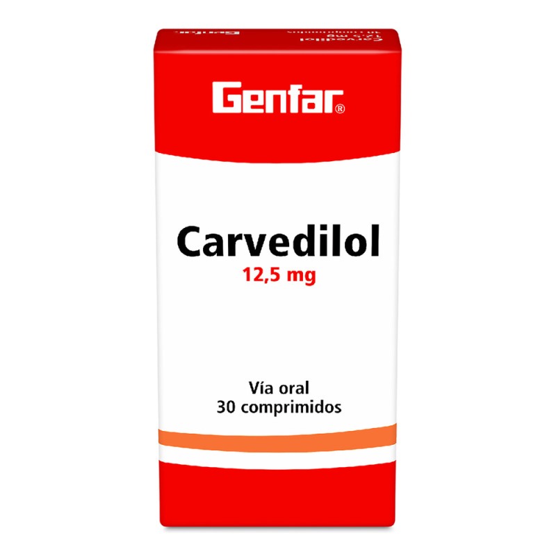 Carvedilol 125 Mg 30 Tbs Gf(M)14820