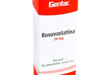 Rosuvastatina 20Mg 28 Tabletas Gf