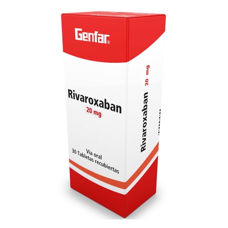 Rivaroxaban 20 Mg 30 Tbs Gf (M)192222
