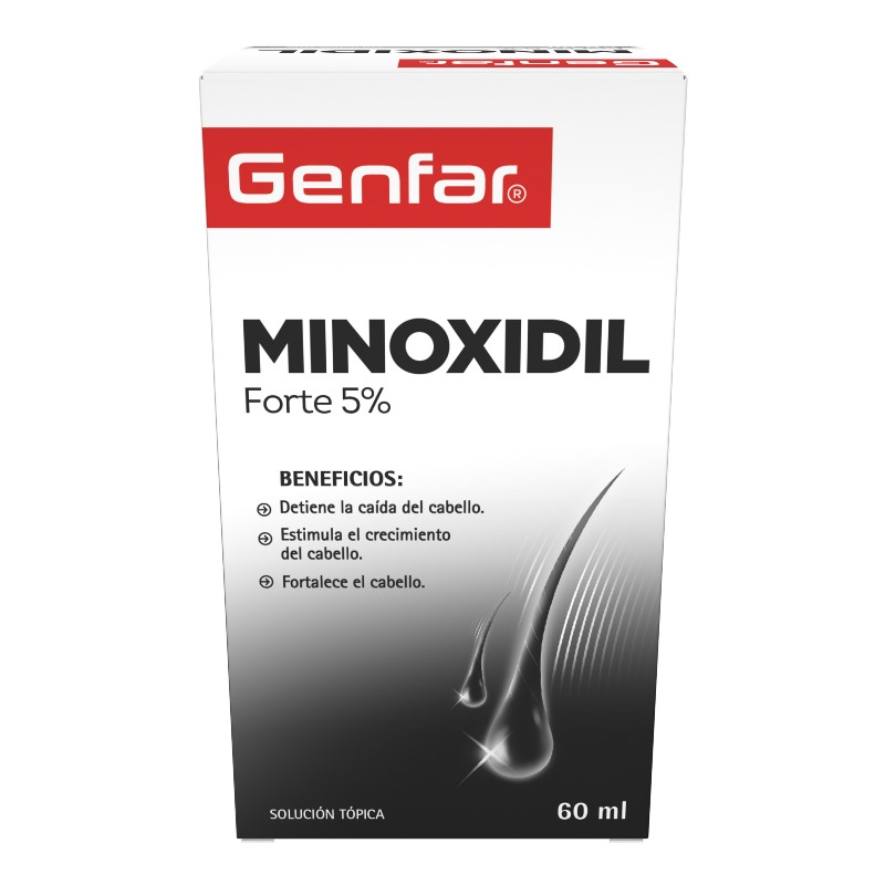 Minoxidil 5% Locion 60 Mililitros Gf