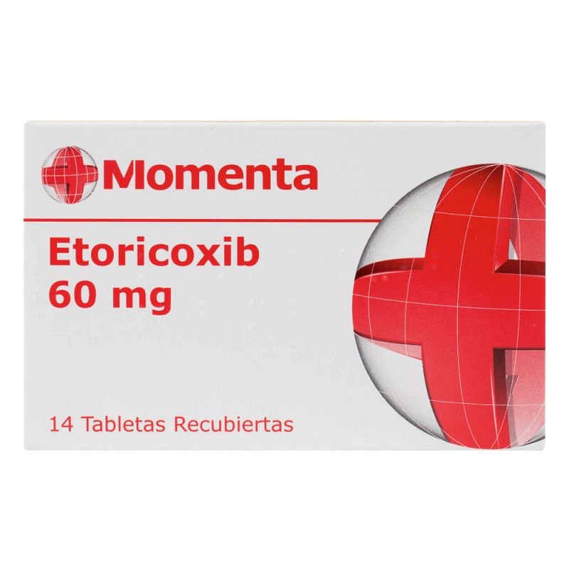 Etoricoxib 60 Mg 14 Tabletas Momenta