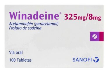 Winadeine 325/8 Mg 100 Tabletas (A)
