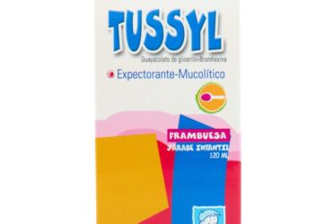 Tussyl Jarabe 120 Ml Frambuesa