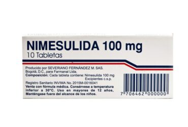 Nimesulida 100 Mg 10 Tabletas
