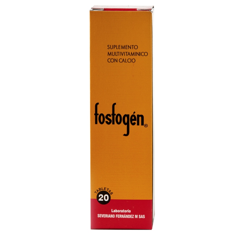 Fosfogen 20 Tabletas
